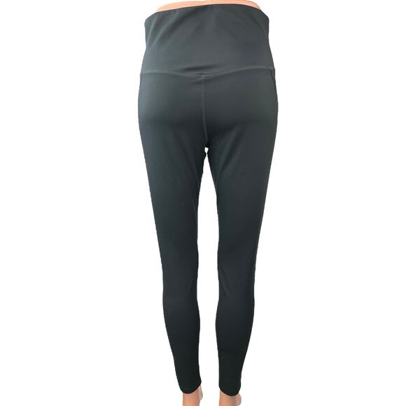 Girlfriend Collective Black High Waist Workout Gym Yoga Ankle Leggings Pants L - Picture 3 of 4